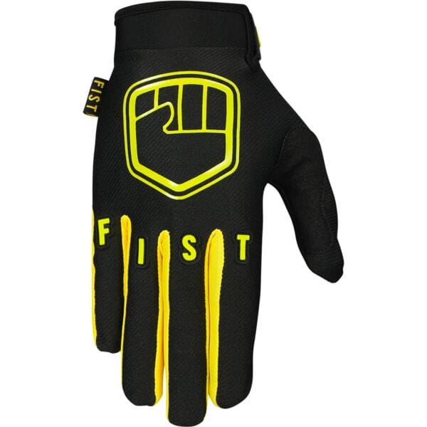 Fist Hardware Motocross Gloves Stocker Fluro Yellow